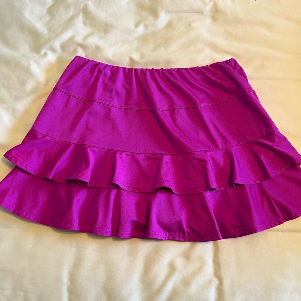 Tail tennis Vibrant Pink Ruffle Skort -Matching Top Available Separate Listing